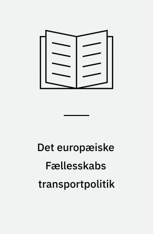 Det europæiske Fællesskabs transportpolitik