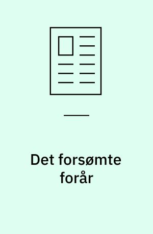 Det forsømte forår : - en musikalsk metafor om opgaveskrivning og flow
