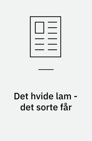 Det hvide lam - det sorte får