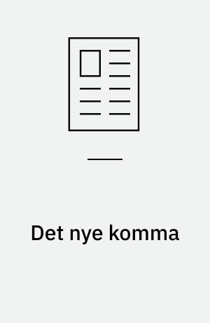 Det nye komma