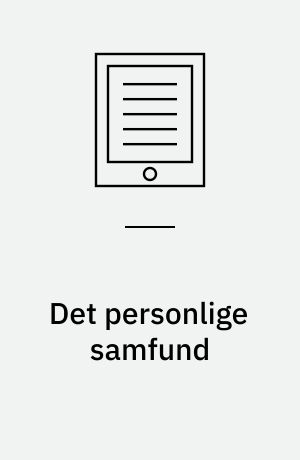 Det personlige samfund : personalisme i praksis