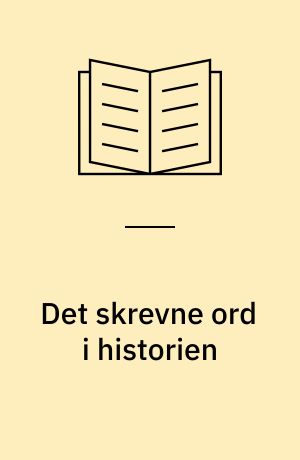 Det skrevne ord i historien
