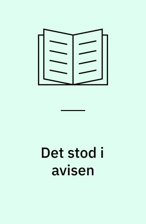 Det stod i avisen