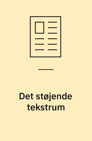 Det støjende tekstrum : om Herman Bangs Sommerglæder