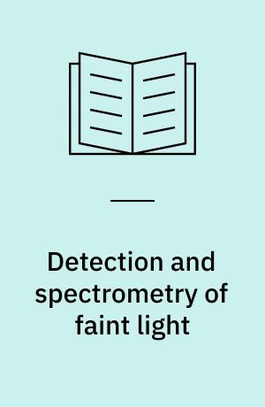 Detection and spectrometry of faint light