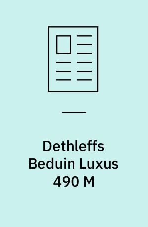 Dethleffs Beduin Luxus 490 M : godt håndværk og gode køreegenskaber