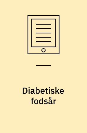 Diabetiske fodsår : en medicinsk teknologivurdering