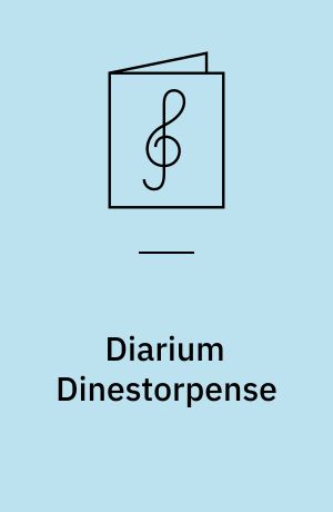 Diarium Dinestorpense : 7 Dinestrup-sange ; op. 93a-g