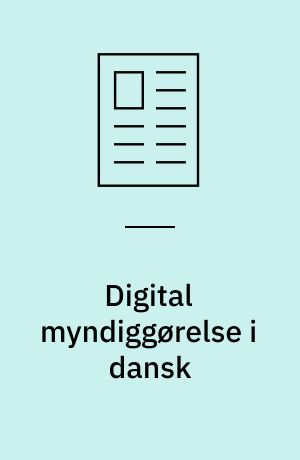 Digital myndiggørelse i dansk