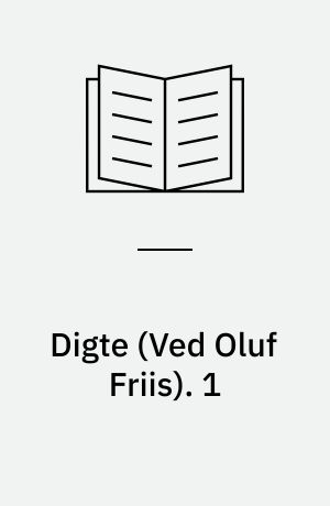 Digte. 1