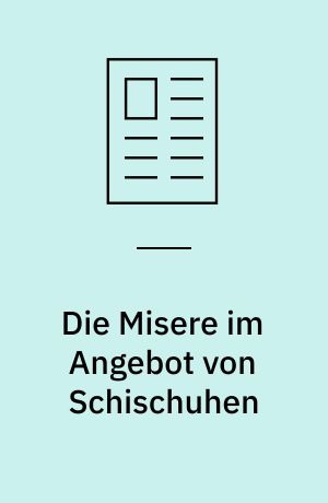 Die Misere im Angebot von Schischuhen