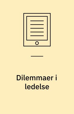Dilemmaer i ledelse