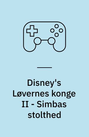 Disney's Løvernes konge II - Simbas stolthed : spillehal