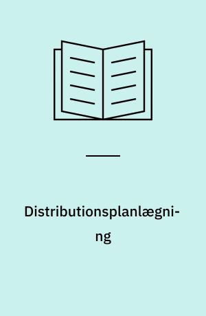Distributionsplanlægning : en analyse af Jyske Bryggeriers distributionssystem