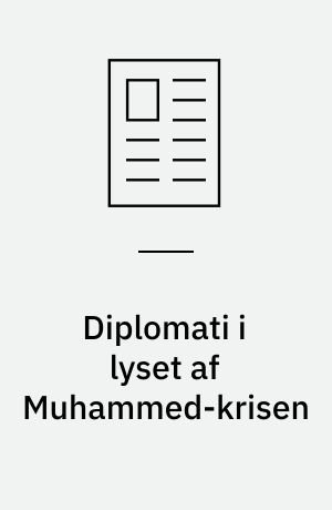Diplomati i lyset af Muhammed-krisen