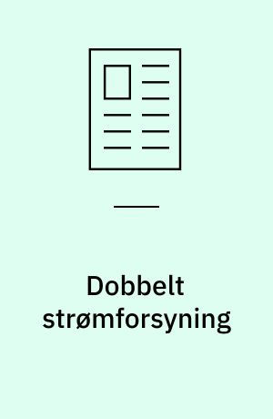 Dobbelt strømforsyning