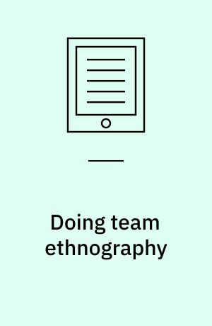 Doing team ethnography : warnings and advice