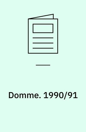 Domme. 1990/91