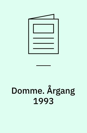 Domme. Årgang 1993