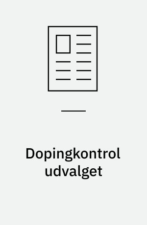 Dopingkontrol udvalget