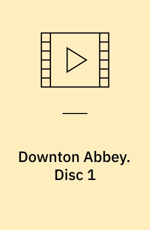 Downton Abbey. Disc 1 (Stor skrift)