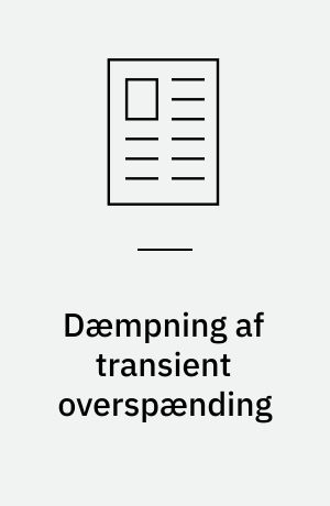 Dæmpning af transient overspænding