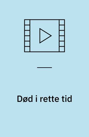 Død i rette tid : Dead on time (Stor skrift)