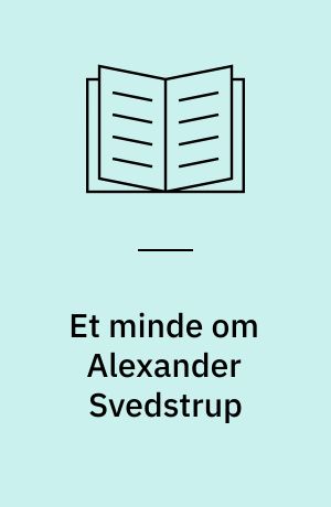 Et minde om Alexander Svedstrup