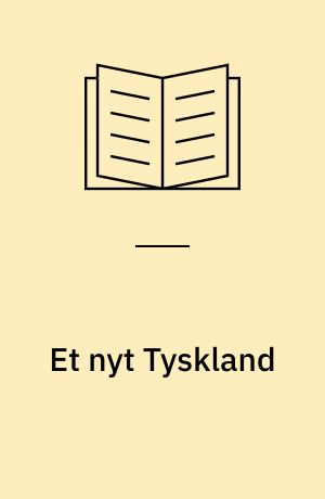 Et nyt Tyskland