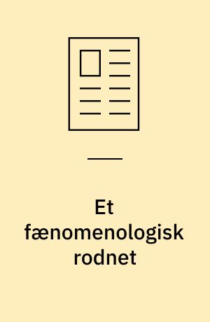 Et fænomenologisk rodnet : de læserorienterede litteraturteoriers grand old man