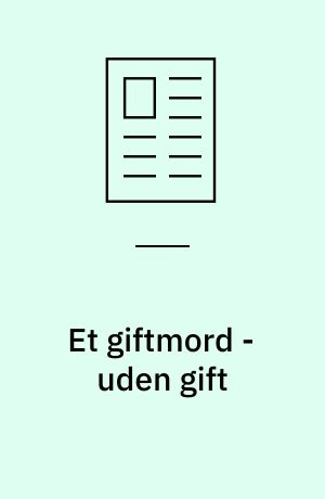 Et giftmord - uden gift