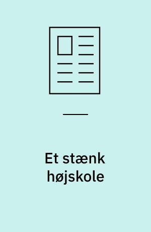 Et stænk højskole : - på erhvervsskolerne