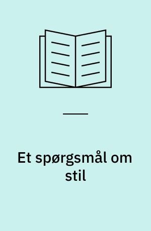 Et spørgsmål om stil : urnesspænder i gennembrudt arbejde fra tidlig middelalder