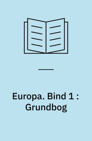 Europa. Bind 1 : Grundbog