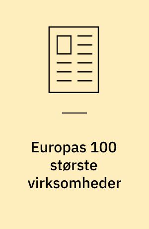 Europas 100 største virksomheder