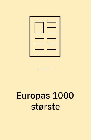 Europas 1000 største