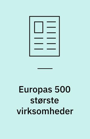 Europas 500 største virksomheder