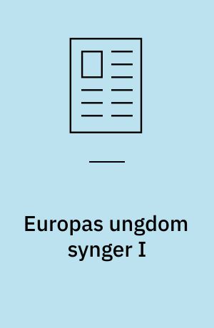 Europas ungdom synger I