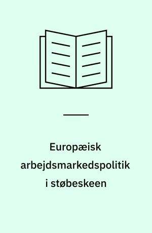 Europæisk arbejdsmarkedspolitik i støbeskeen : den sociale dimensions muligheder i EF