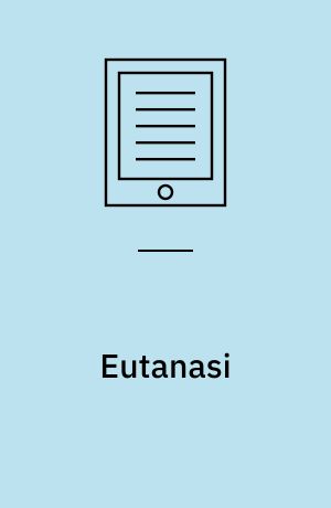 Eutanasi