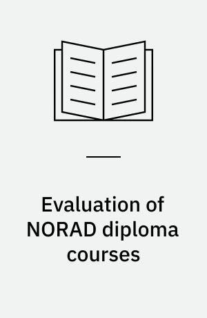 Evaluation of NORAD diploma courses : EPDS and PPT