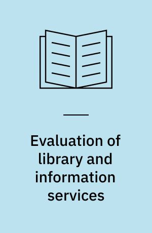 Evaluation of library and information services