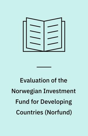 Evaluation of the Norwegian Investment Fund for Developing Countries (Norfund) : report