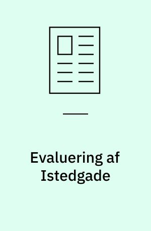 Evaluering af Istedgade : bedre forhold for cyklisterne