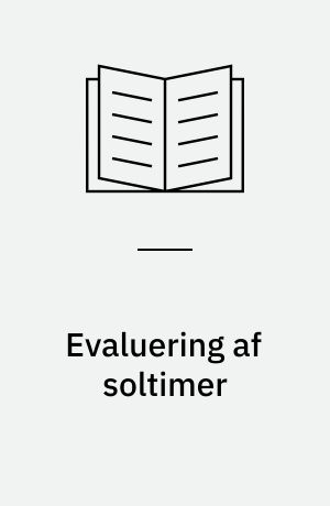 Evaluering af soltimer