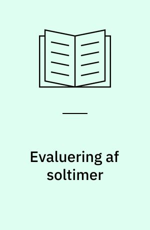 Evaluering af soltimer