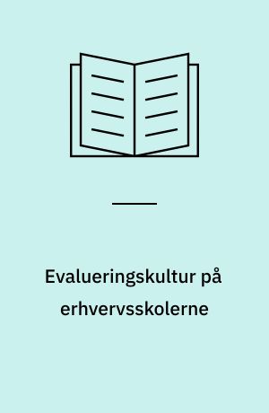 Evalueringskultur på erhvervsskolerne : hvad, hvorfor og hvordan?