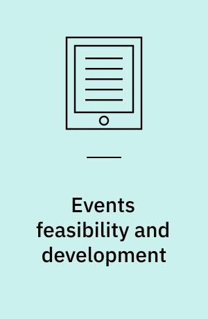 Events feasibility and development : from strategy to operations