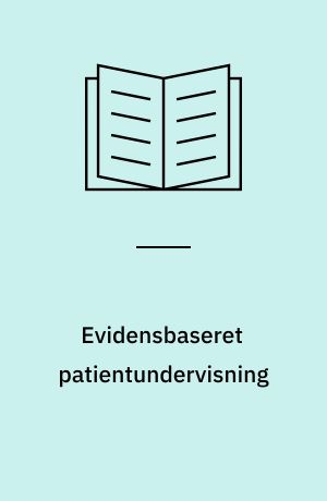 Evidensbaseret patientundervisning : en systematisk litteraturgennemgang af evidens for sekundær forebyggelse af iskæmisk hjertesygdom, der kan anvendes som retningsgivende for struktureret undervisning og støtte i sygeplejeambulatorier for patienter med iskæmisk hjertesygdom