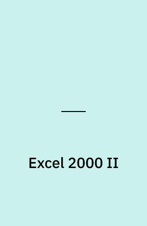 Excel 2000 II